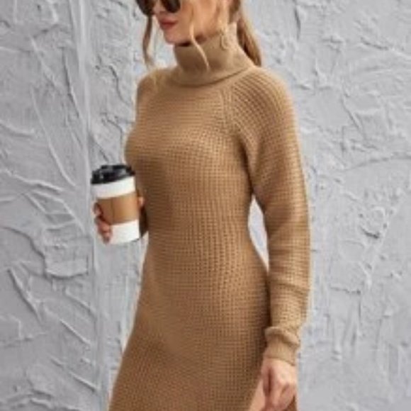 Gorgeous fall sweater dress. - Picture 7 of 11